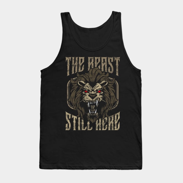 The Beast Tank Top by ekyzombie